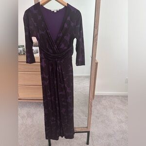 Boden Maxi Dress Size 4 Purple
